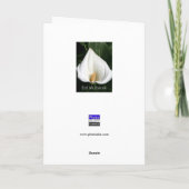 Eid Mubarak Feestdagen Kaart (Achterkant)