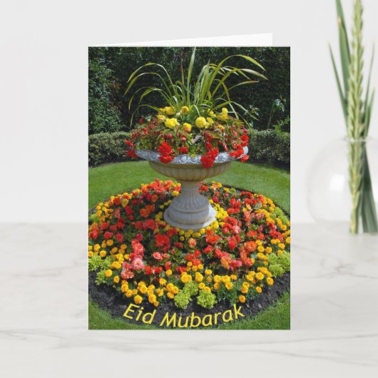 Eid Mubarak Feestdagen Kaart (Voorkant)