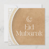 Eid Mubarak Feestdagenkaart (Voorkant)