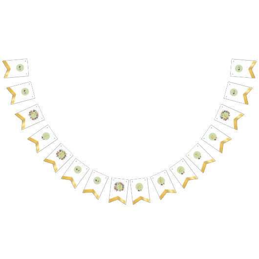 EID MUBARAK FLORAL VLAGGETJES (Alle)