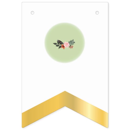 EID MUBARAK FLORAL VLAGGETJES (Tweede vlag)