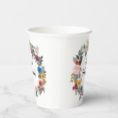 EID MUBARAK FLORAL WREATH BALLOON CUP PAPIEREN BEKERS (Rechts)