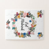 EID MUBARAK FLORAL WREATH PUZZLE (Horizontal)