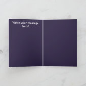 Eid Mubarak Folded Wenskaart Kaart (Binnen)