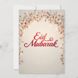 Eid mubarak for Eid Fitr Card Kaart