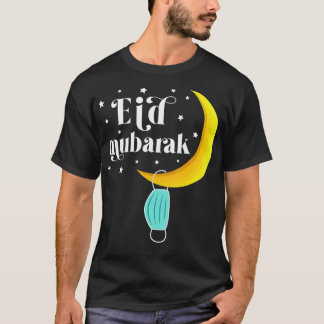 Eid Mubarak Funny Eid 2023 Masker Muslim Clothing  T-shirt