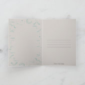 Eid Mubarak gevouwen wenskaart (Binnen)