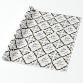 Eid Mubarak Gift Wrap Cadeaupapier (Uitgerold)