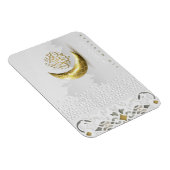 Eid Mubarak Gold Crescent Arabisch Calligrafie Magneet (Rechterzijde)