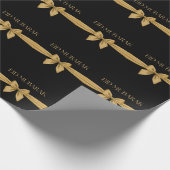 Eid Mubarak gouden lint Cadeaupapier (Hoek)