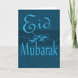 Eid mubarak greeting card kaart