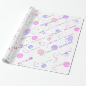 Eid Mubarak/Happy Eid Wrapping Paper Cadeaupapier (Uitgerold)