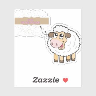 Eid Mubarak Islamic Arabic Calligraphy-Eid al-Adha Sticker