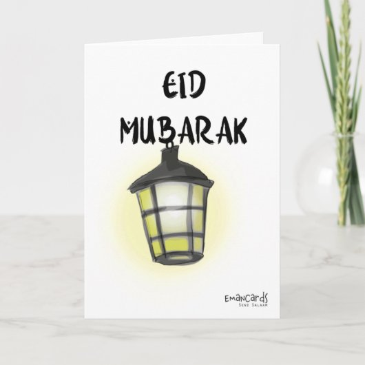Eid Mubarak Kaart (Voorkant)