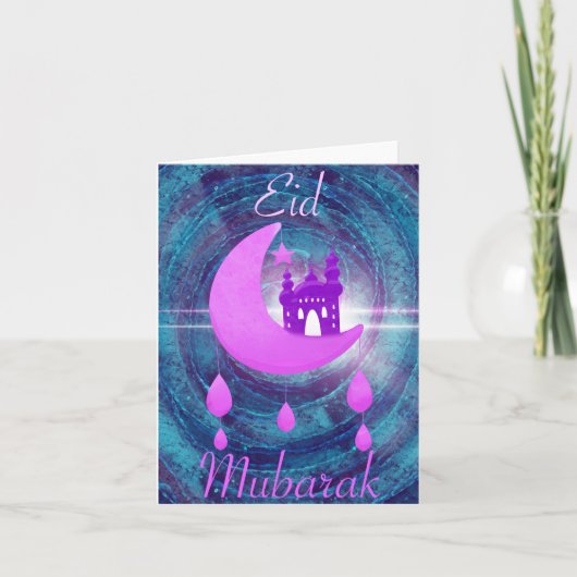Eid Mubarak Kaart (Voorkant)
