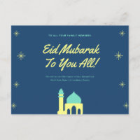 Eid mubarak-kaart