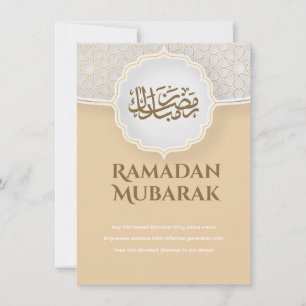 Eid Mubarak Kaart met Masjid