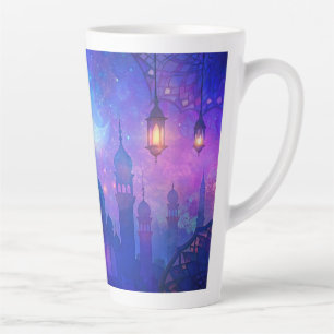 Eid Mubarak Magic Arabian Nights Halve kleuren Latte Mok