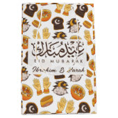 Eid Mubarak Moslim Kinder Happy Eid Medium Cadeauzakje (Voorkant)