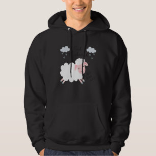 Eid Mubarak Moslims Schaap Schattig Curly Halal Sc Hoodie