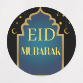 Eid Mubarak nacht 2024 Labels (Design 2)