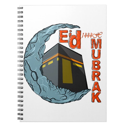 Eid mubarak notitieboek (Voorkant)