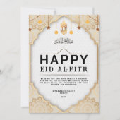Eid Mubarak Numérique et Imprimable Carte de Vœux  (Devant)