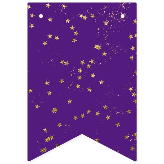 Eid Mubarak Paarse Eid Banner Decoraties (Tweede vlag)