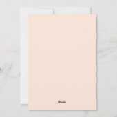 Eid Mubarak Persoonlijke kaart met Moskee ontwerp (Achterkant)