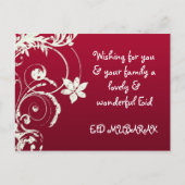 Eid Mubarak Post Kaarten (Voorkant)