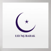 Eid Mubarak Poster (Voorkant)