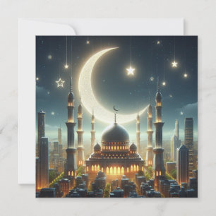 Eid Mubarak Ramadan Aanpasbare Groetetekst Feestdagenkaart