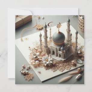 Eid Mubarak Ramadan Aanpasbare Groetetekst Feestdagenkaart