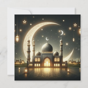 Eid Mubarak Ramadan  Groeten Tekst Ho Feestdagenkaart
