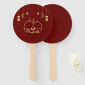 EID MUBARAK RAMADAN HANDWAAIER (Voorkant en achterkant)