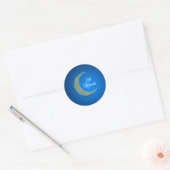 Eid Mubarak / Ramadan Ronde Sticker (Envelop)