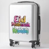EID Mubarak + Ramadan Sticker (Koffer)