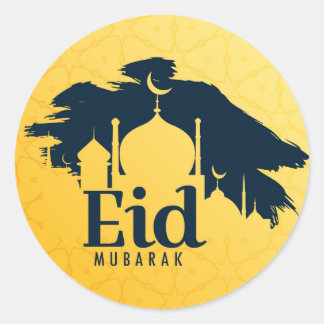 Eid Mubarak Ronde Sticker
