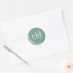 Eid Mubarak Ronde Sticker