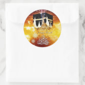Eid mubarak ronde sticker (Tas)