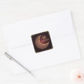 Eid Mubarak Square Sticker (Envelop)