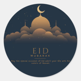 Eid Mubarak Sticker voor het offerfeest.