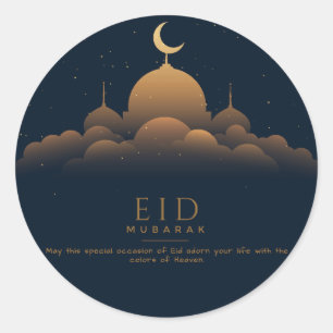 Eid Mubarak Sticker voor het offerfeest.