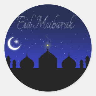 Eid Mubarak - Sticker voor islamitische groeten