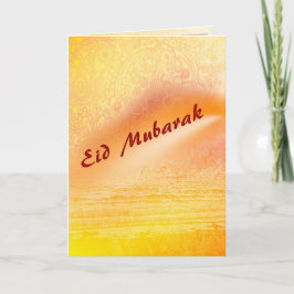 Eid Mubarak - Sunset Feestdagen Kaart