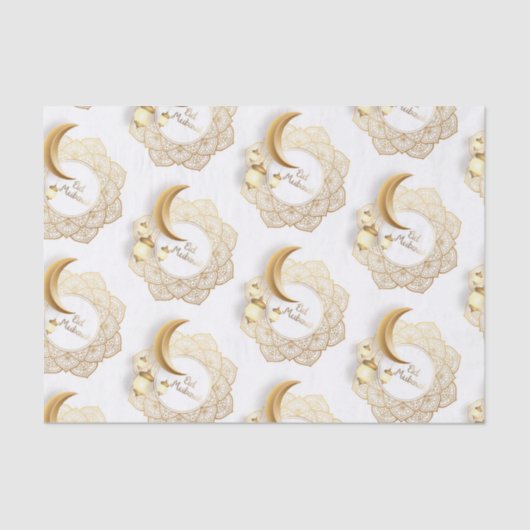 Eid mubarak tissuepapier (Voorkant)