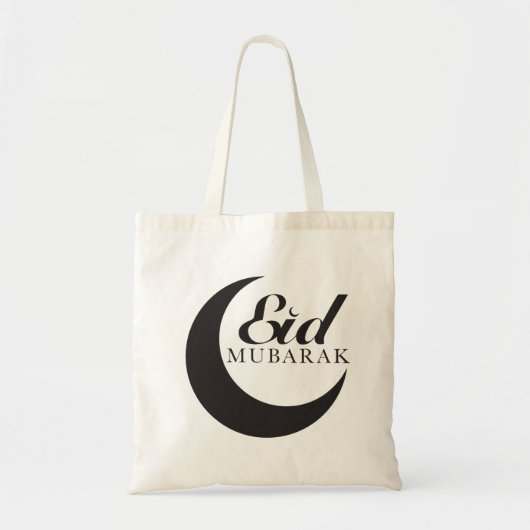 Eid Mubarak Tote Bag (Voorkant)