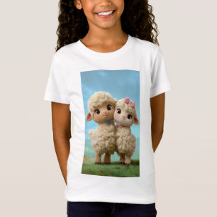 Eid Mubarak Twee Lammeren Kinderen T-Shirt