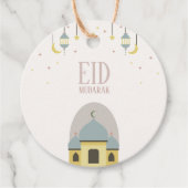 Eid mubarak voor eid fitr cadeau label (Voorkant)