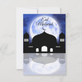 Eid Mubarak Wenskaart Bedankkaart (Voorkant)
